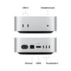Apple – Mac Mini Desktop – M4 PRO (ACTIVE) – 24GB Memory – 512GB SSD (Latest Model) – Silver #MCX44