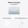 Apple – MacBook Air 13.6″ Laptop – M4 Chip – 16GB Memory -1TB – (Latest Model) – Sky Blue #Z1H8000QT