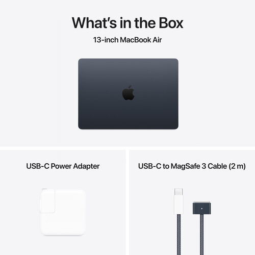 Apple – MacBook Air 13.6″ Laptop – M4 Chip – 16GB Memory -1TB – (Latest Model) – Midnight #Z1CX000VZ